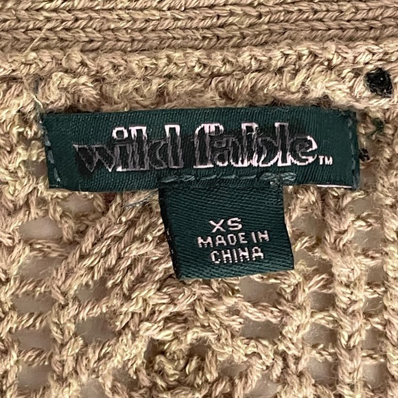 Wild Fable Women's Cropped Cardigan - Brown - Picture 7 of 15